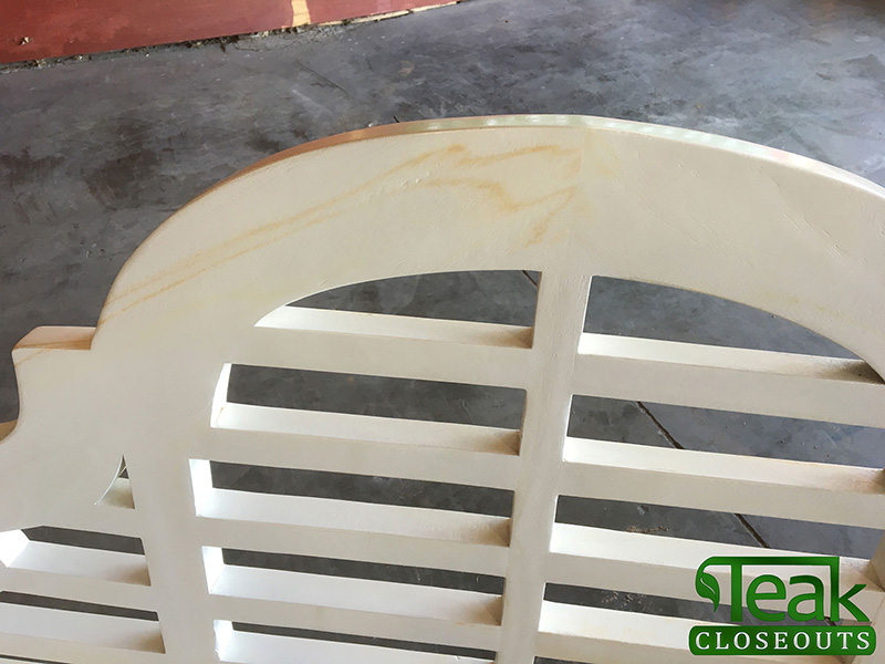 Painting teak Furniture, conditions, and yearly updates