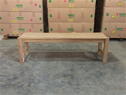 150cm/60" Wexford Teak Backless Bench 150cm/60" Wexford Teak Backless Bench