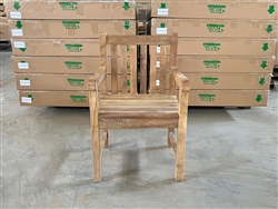 Teak Arm Chair - Blackburn Teak Arm Chair - Blackburn