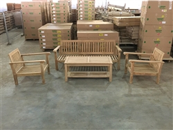 Gili Sofa Seat Set w/ Chairs and Coffee Table Gili Sofa Seat Set w/ Chairs and Coffee Table