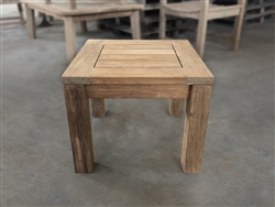 Teak Side Table - Rustic Bromo (heavy-duty) Teak Side Table - Rustic Bromo (heavy-duty)